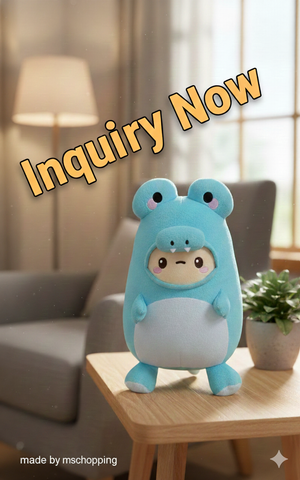 TOY SIZE : ONE SIZE 20CM (MADE TO ORDER = 5,000 PCS)