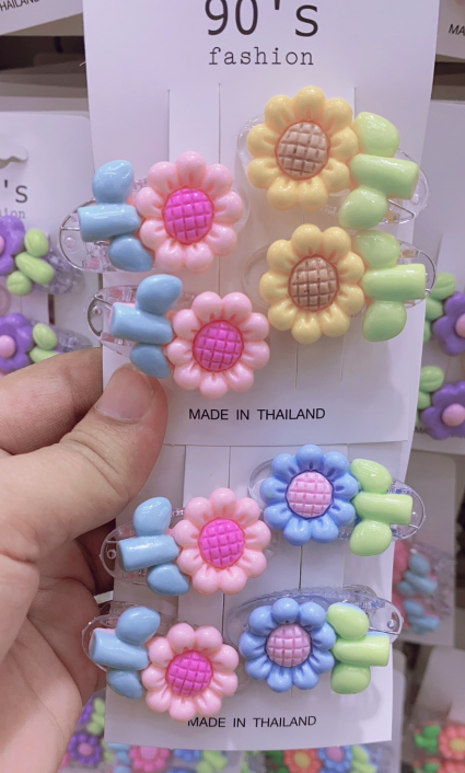 HAIR CLAMP  4 PCS PACK (STOCK)