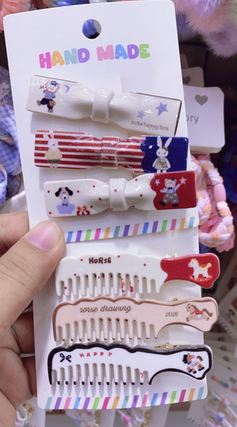 HAIR CLAMP 3 PCS PER PACK (STOCK)