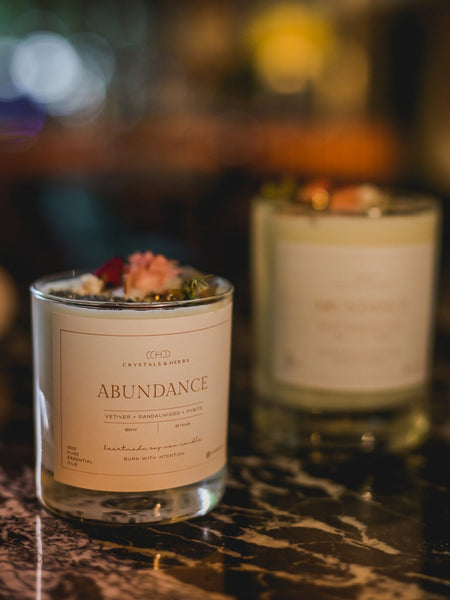 ABUNDANCE CANDLES SOY WAX (MADE TO ORDER = 50 PCS)