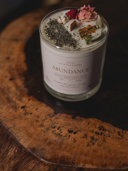 ABUNDANCE CANDLES SOY WAX (MADE TO ORDER = 50 PCS)