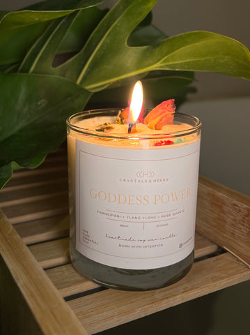 GODDESS POWER CANDLES SOY WAX  (MADE TO ORDER = 50 PCS)