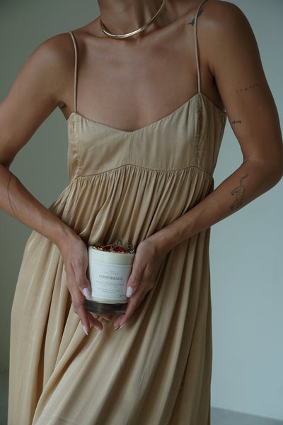 CONFIDENCE CANDLES SOY WAX  (MADE TO ORDER = 50 PCS)
