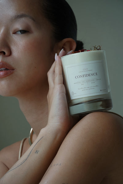 CONFIDENCE CANDLES SOY WAX  (MADE TO ORDER = 50 PCS)