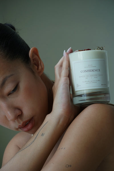 CONFIDENCE CANDLES SOY WAX  (MADE TO ORDER = 50 PCS)