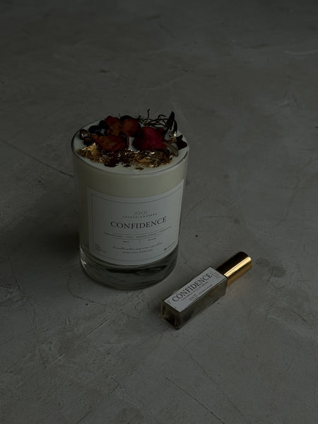 CONFIDENCE CANDLES SOY WAX  (MADE TO ORDER = 50 PCS)