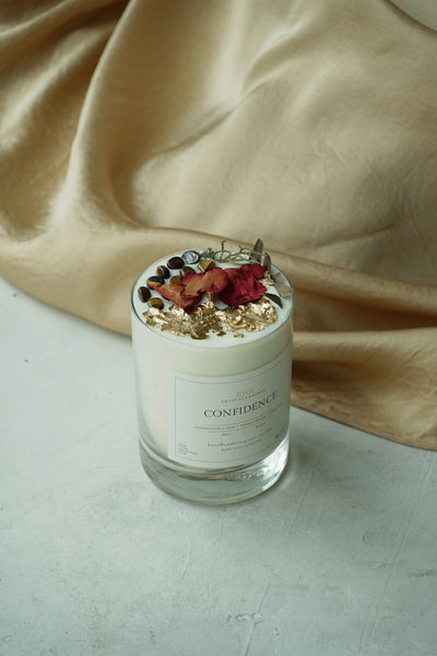 CONFIDENCE CANDLES SOY WAX  (MADE TO ORDER = 50 PCS)