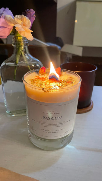 PASSION CANDLES SOY WAX  (MADE TO ORDER = 50 PCS)