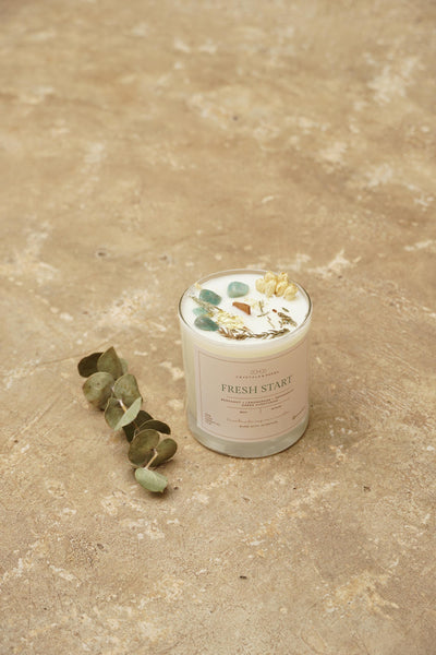 FRESH START CANDLES SOY WAX  (MADE TO ORDER = 50 PCS)