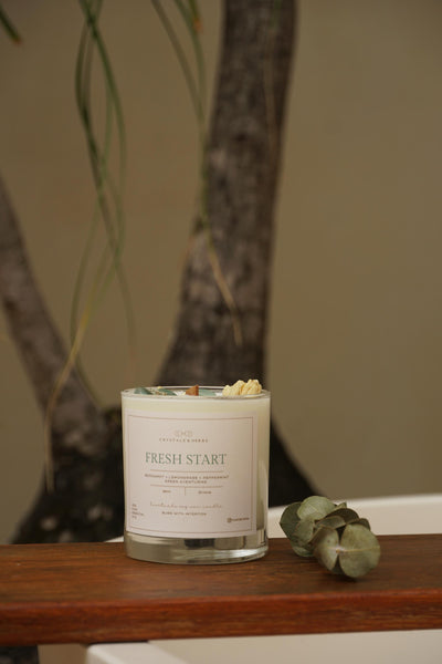 FRESH START CANDLES SOY WAX  (MADE TO ORDER = 50 PCS)