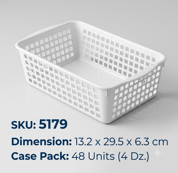 5179 BASKET (MADE TO ORDER = MOQ 3, 000PCS)