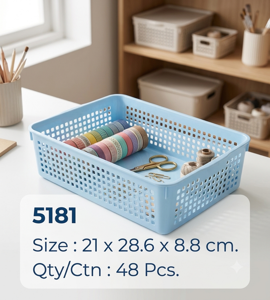 5181 BASKET (MADE TO ORDER = MOQ 3, 000PCS)