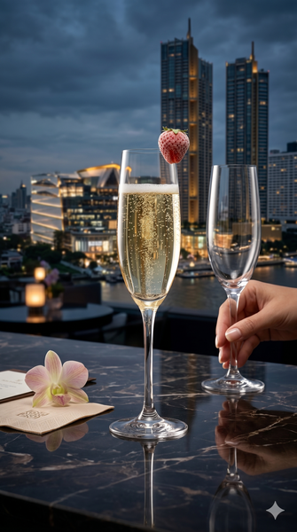 BANGKOK BLISS CHAMPAGNE 180 ML.