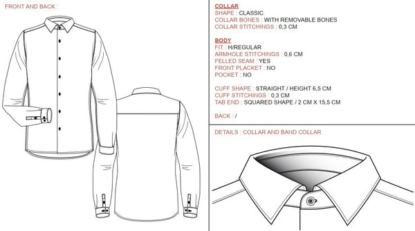 Martin 10SH-Formal Shirt (Made to order)