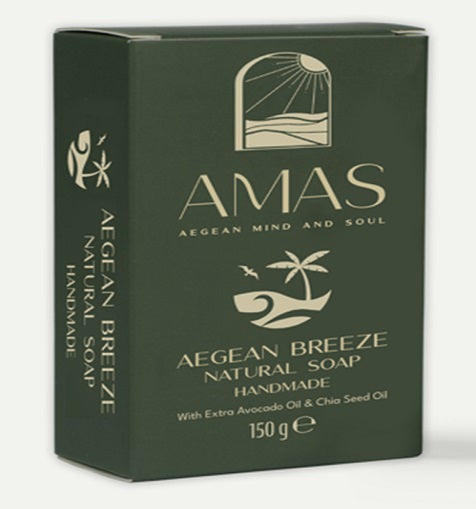 8684514517005 AEGEAN BREEZE OLIVE OIL SOAP 150 GR (OEM)