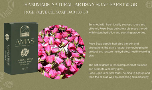 8684514517029 TURKISH ROSE OLIVE OIL SOAP 150 GR(OEM)