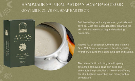 8684514517067 GOAT MILK OLIVE OIL SOAP 150 GR (OEM)