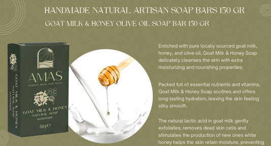 8684514517012 GOAT MILK & HONEY OLIVE OIL SOAP 150 GR (OEM)