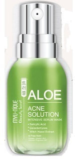 MYU-NIQUE ALOE ACNE SOLUTION INTENSIVE SERUM MASK  (MADE TO ORDER).