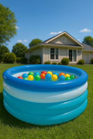 2023-2850 Three-story, three-lined, blue pond No. 001 120CM