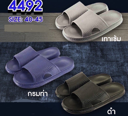SLIDER MEN COLOR : GRAY/NAVY/BLACK (MADE TO ORDER)