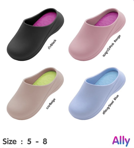 SLIDER LADIES COLOR: BLACK/PINK ROUGE/BEIGE/STEEL BLUE (MADE TO ORDER)