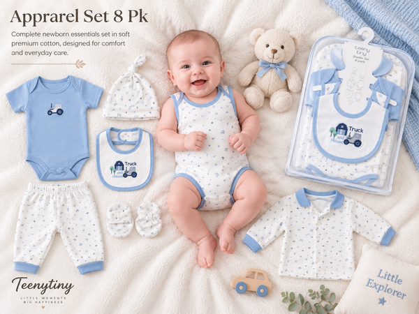 Apparel Set 8pk - Transport