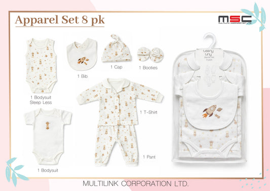 Apparel Set 8pk - Space