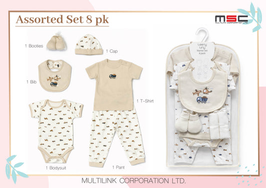 Assorted Set 8pk - Transport