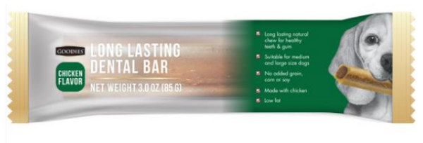 FWF-120018-474 LONG LASTING DOG DENTAL BAR (M) (Made to Order)
