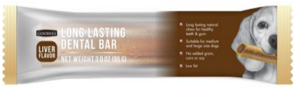 FWF-120018-474 LONG LASTING DOG DENTAL BAR (M) (Made to Order)