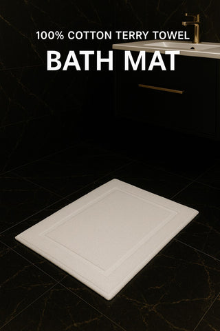 Towel Luxury - Bath Mat size 50 x 86 cm. 100% cotton terry towel (Made to order 1000 pcs.)