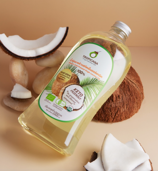 2OL-NT1000N  Organic Virgin Coconut Oil 1000 ml.