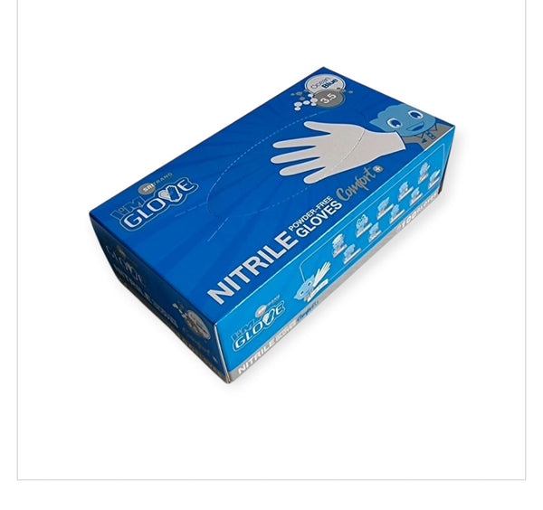 NITRILE GLOVES(BLUE) (100 PCS/BOX)