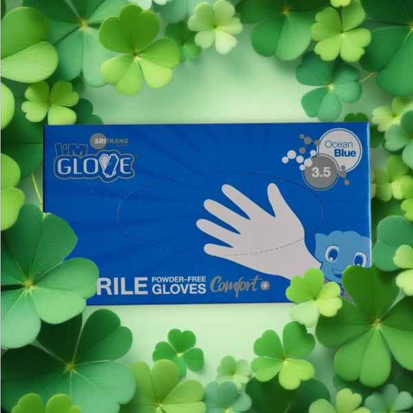 NITRILE GLOVES(BLUE) (100 PCS/BOX)