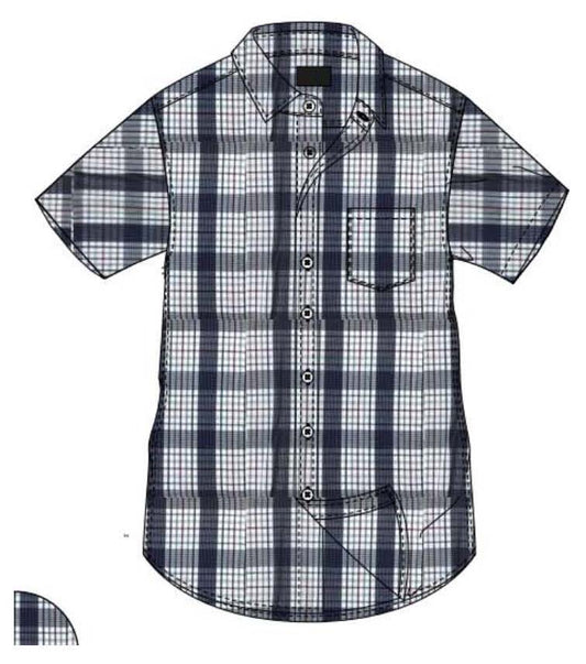 S#23863746-1 Stock Men's S/S Poplin Shirt