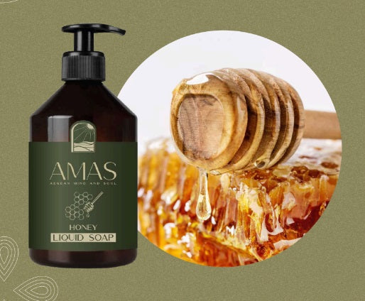 8684514517111 HONEY OLIVE OIL LIQUID SOAP 500 ML (OEM)