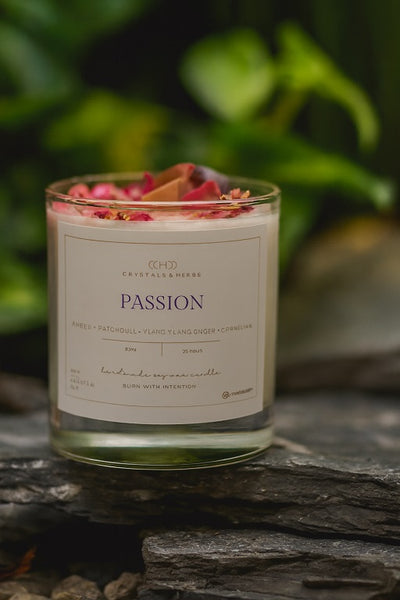 PASSION CANDLES SOY WAX  (MADE TO ORDER = 50 PCS)