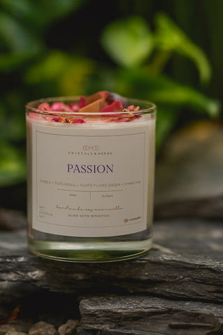 PASSION CANDLES SOY WAX  (MADE TO ORDER = 50 PCS)