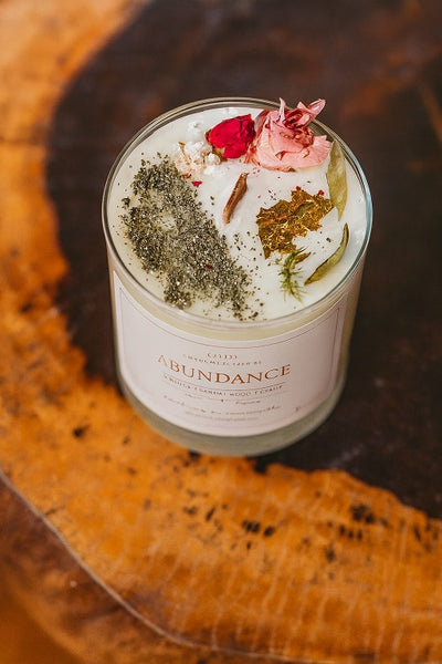 ABUNDANCE CANDLES SOY WAX (MADE TO ORDER = 50 PCS)