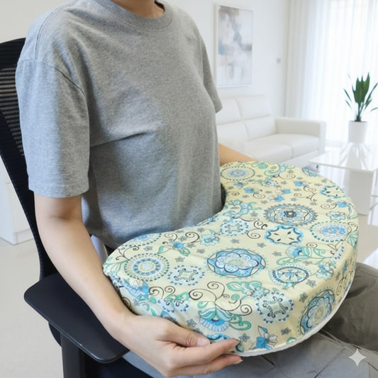 Style A Nursing Pillow Polyester with allover print (With buckle) Made to order 3,000
