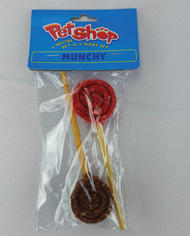 DOG CHEW Rawhide Big POP stem  10292440(Made to order)