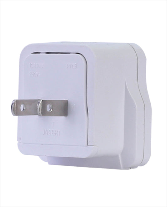 MSCshoping Adapter+Surge Protection #DD-P2S 200pcs./ box