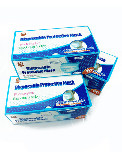 Maxcare 3ply Disposable Protective Mask (50pcs/Box)