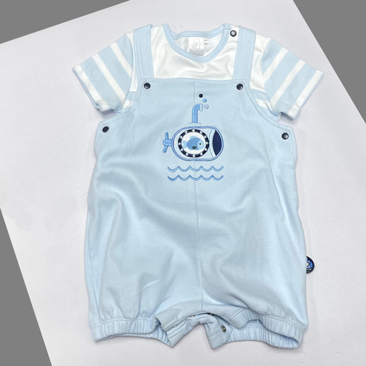 2 PCS SET # TOP + DUNGAREE