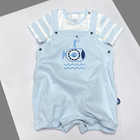 2 PCS SET # TOP + DUNGAREE