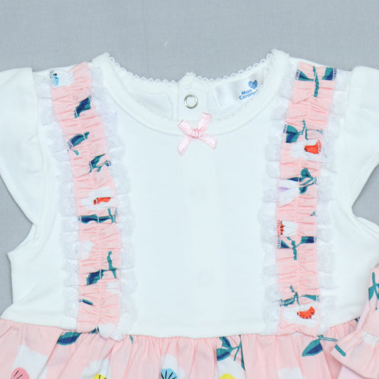 TB1433-7 GIRL OVERALL SET