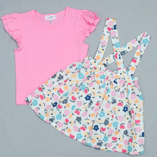 TB1453-2 Girl Overall set.