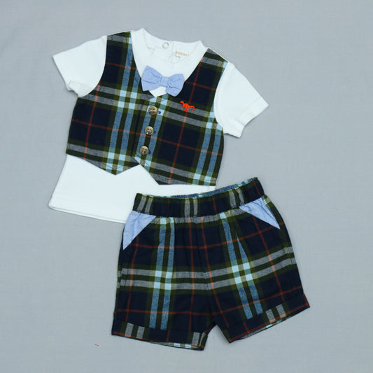 TB1376-1 ชุดเสื้อและกางเกงขาสั้น