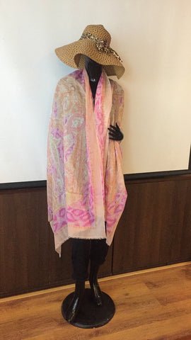 ZIAM13004 Ziam Cashmere 90x200 cm.  50% cashmere 50% linen